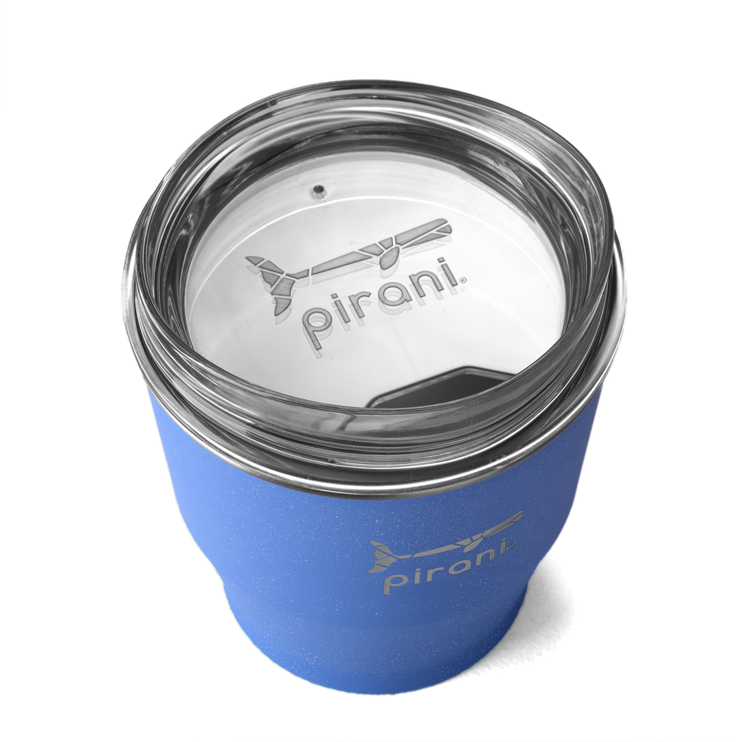 10oz Insulated Stackable Wine and Whiskey Sip and Stacker - Azure#color_azure