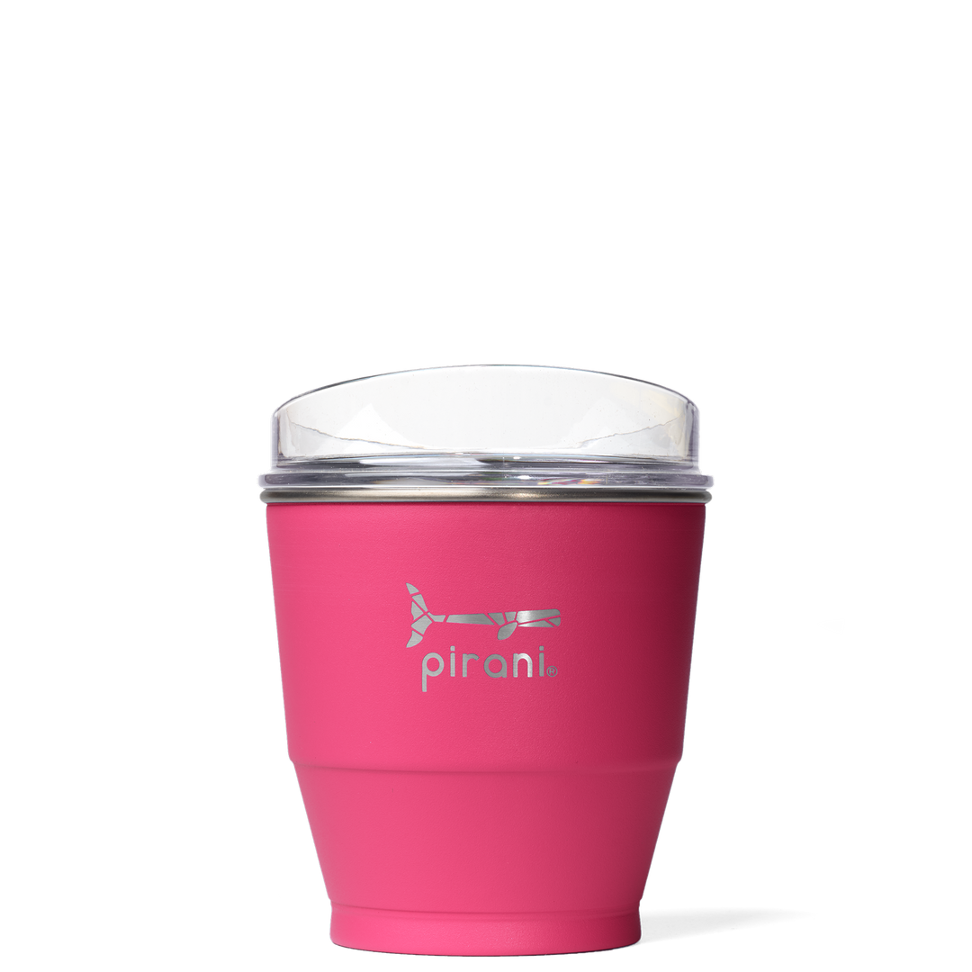 10oz Insulated Stackable Wine and Whiskey Sip and Stacker - Dragon Fruit Fuchsia#color_dragon-fruit