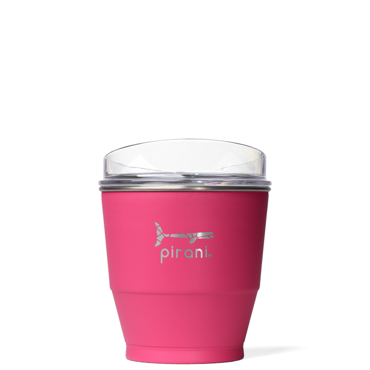 10oz Insulated Stackable Wine and Whiskey Sip and Stacker - Dragon Fruit Fuchsia#color_dragon-fruit