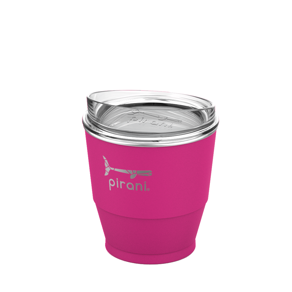 10oz Insulated Stackable Wine and Whiskey Sip and Stacker - Dragon Fruit Fuchsia#color_dragon-fruit