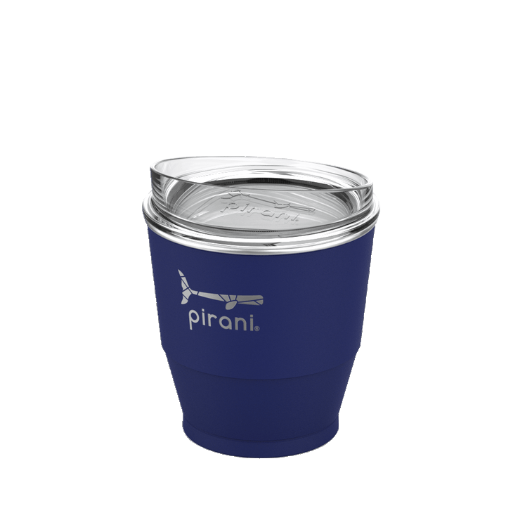 10oz Insulated Stackable Wine and Whiskey Sip and Stacker - The Deep (Navy)#color_the-deep-navy