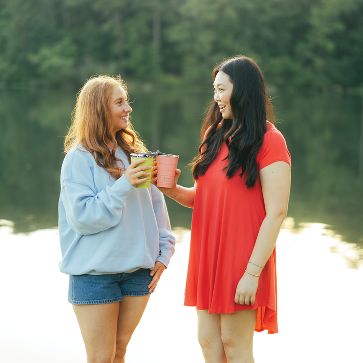 16oz Insulated Stackable Tumbler - Coral#color_coral