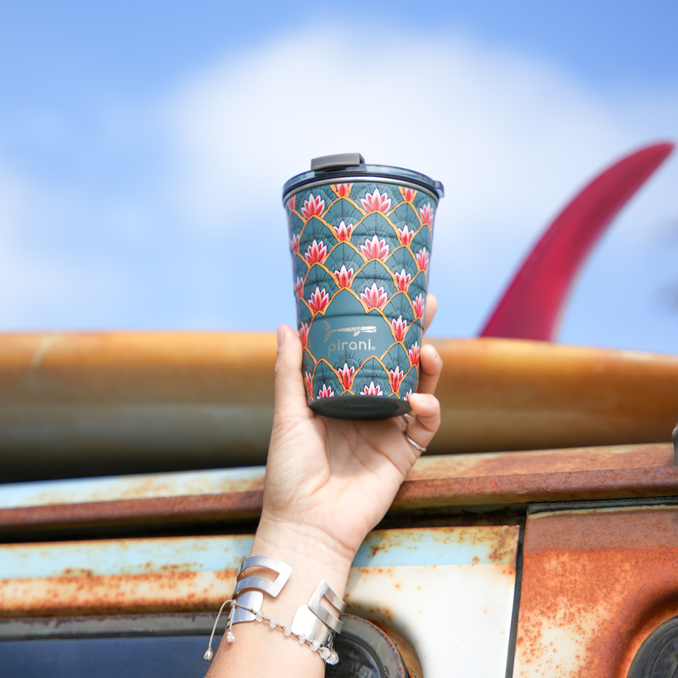 16oz Insulated Stackable Tumbler - White Lotus#color_white-lotus
