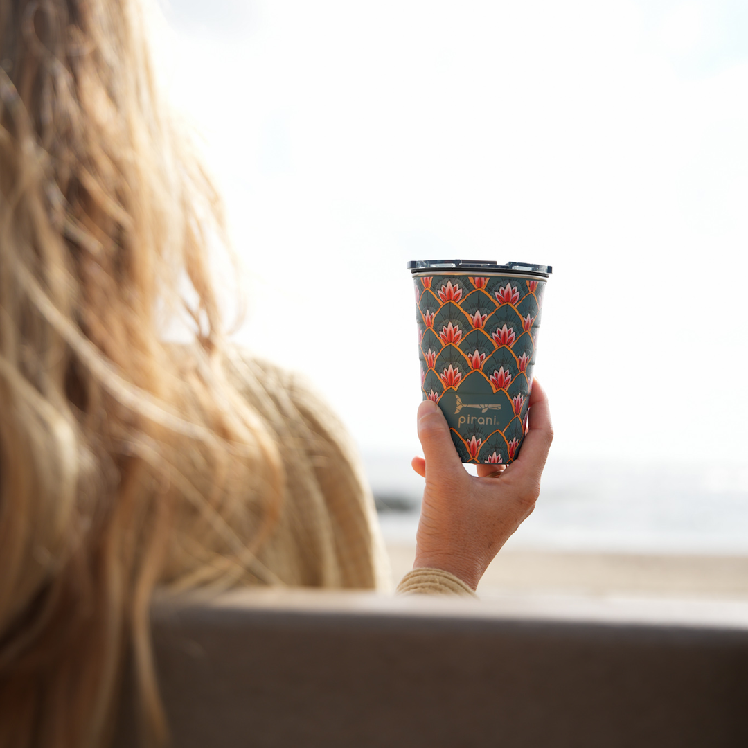 16oz Insulated Stackable Tumbler - White Lotus#color_white-lotus