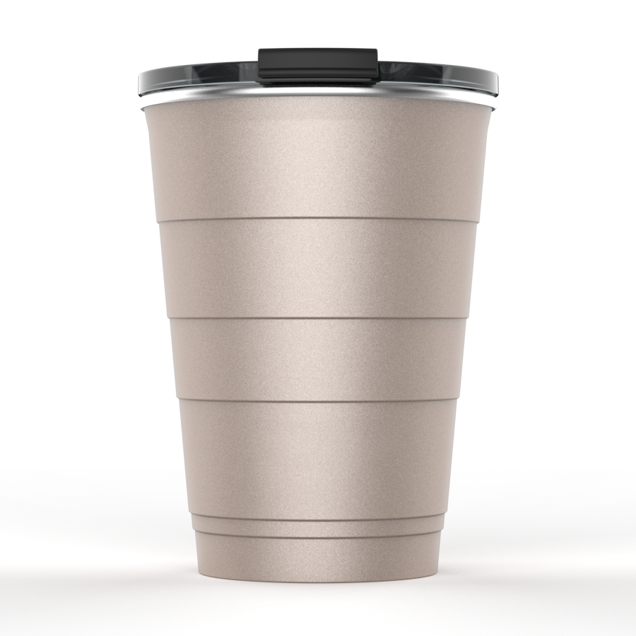 Contribute Sustainably Insulated Stackable Tumbler#color_champagne