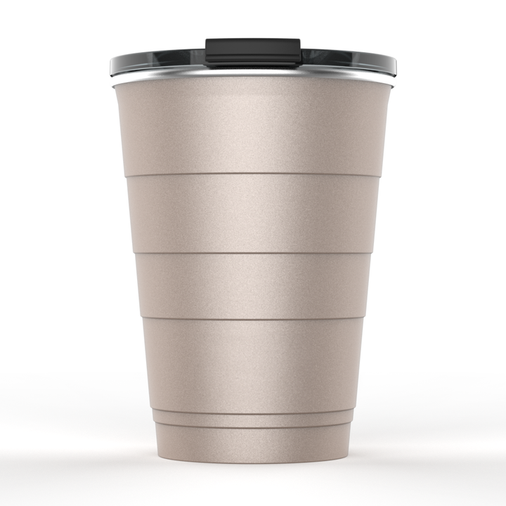 Contribute Sustainably Insulated Stackable Tumbler#color_champagne