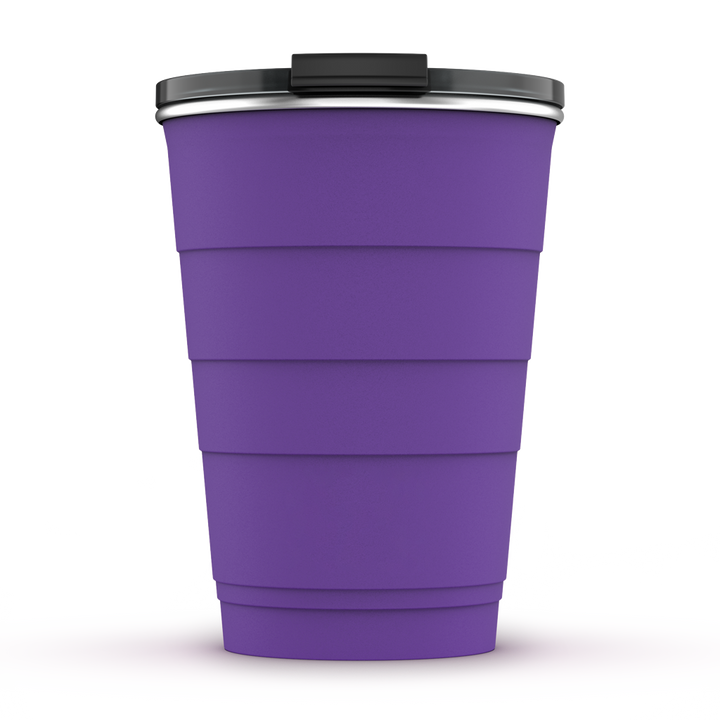 Contribute Sustainably Insulated Stackable Tumbler#color_solstice-purple